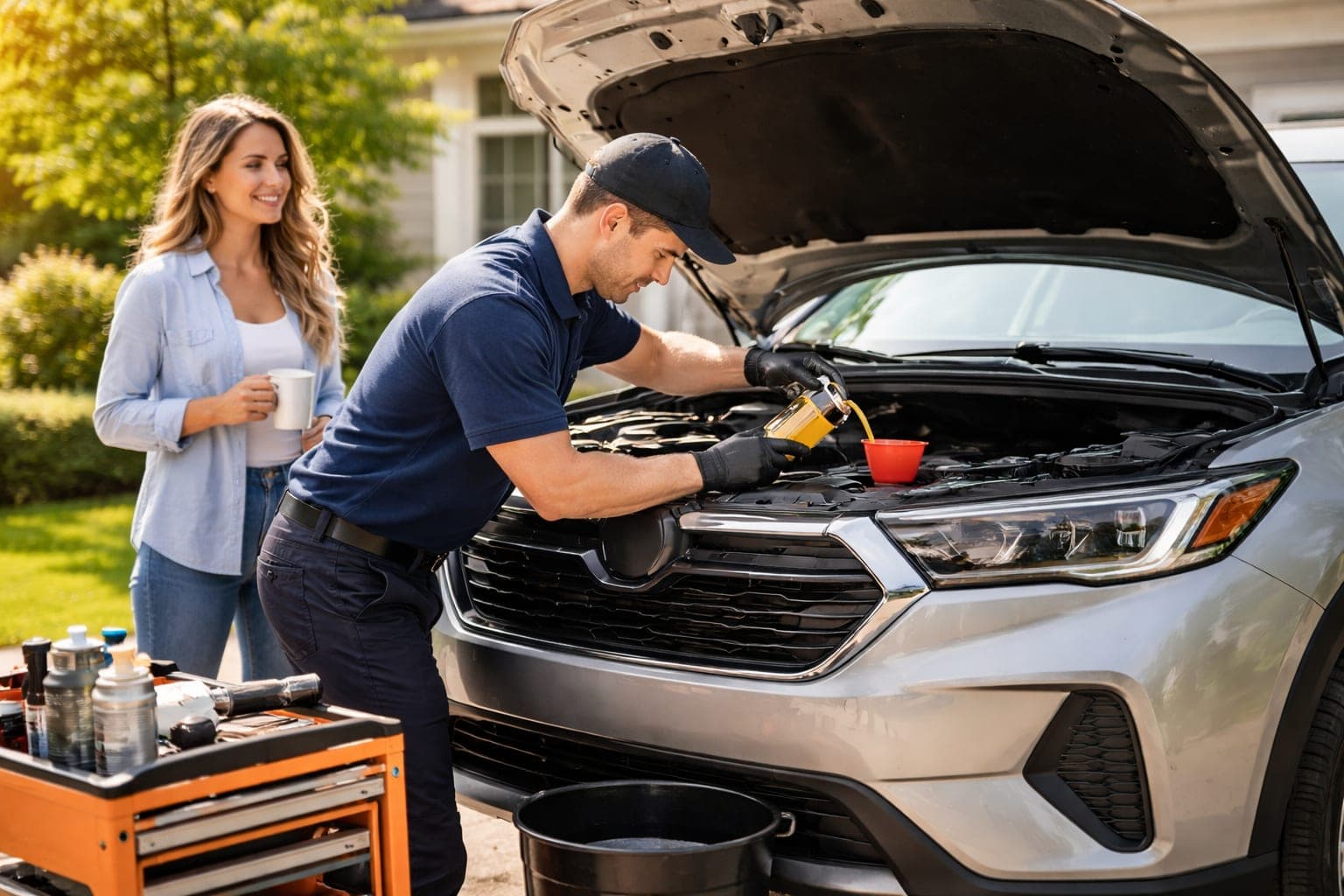 Mobile Oil Change