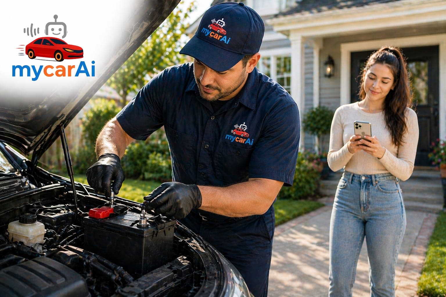 Mobile battery replacement